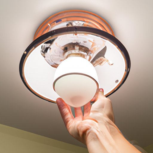 Tips and Tricks for Easily Removing a Ceiling Light Fixture