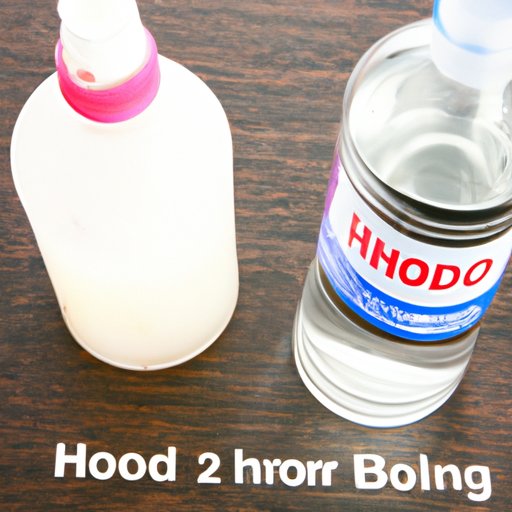 Rubbing Alcohol and Hydrogen Peroxide