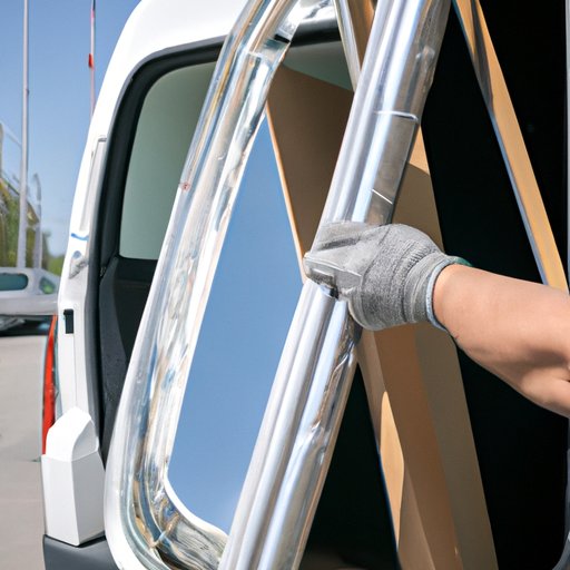 Carefully Lift Out the Mirror and Transport it to a Safe Location