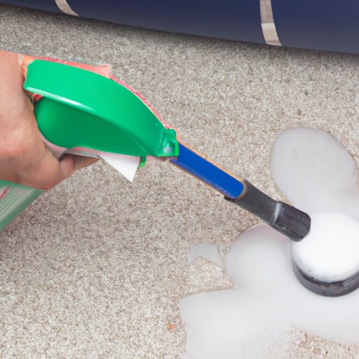 Spot Cleaning with Oxygen Bleach