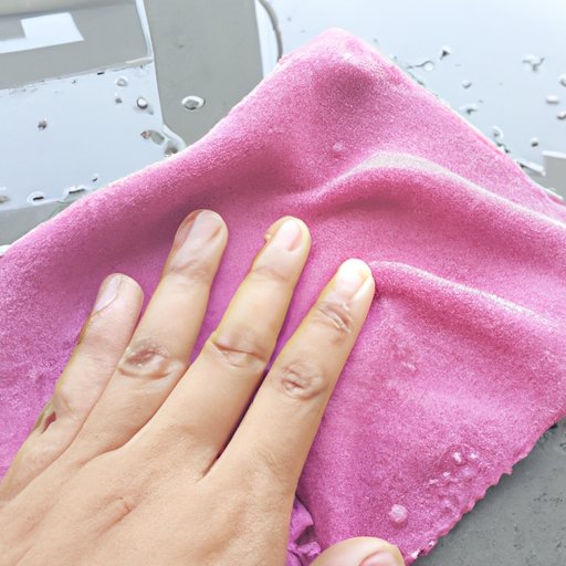 Use a Microfiber Cloth and Water