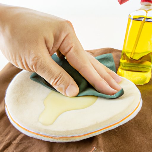 Polishing with a Soft Cloth and Olive Oil