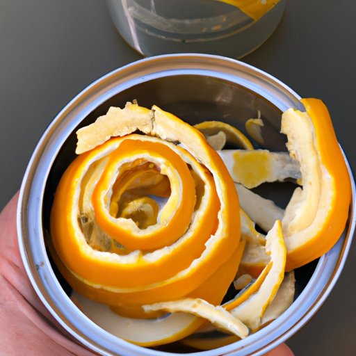 Put Lemon Peels or Orange Peels Inside the Can