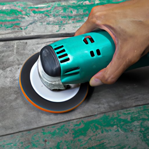 Utilize an Electric Nail Grinder