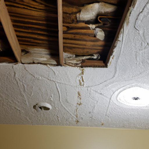 Overview of Water Damage to Ceilings