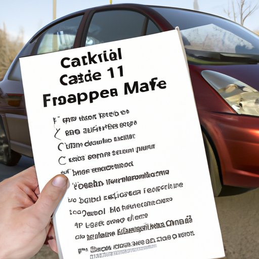 Legal Implications of Filing a False Report of a Stolen Car