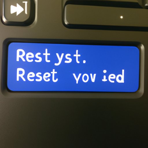 Use the Reset Your PC Feature