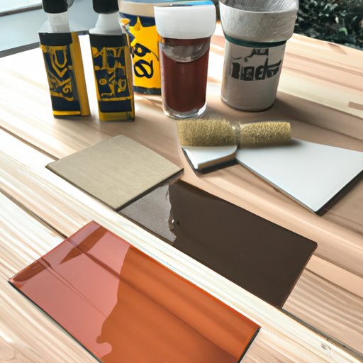 Tips for Working with Stains and Finishes
