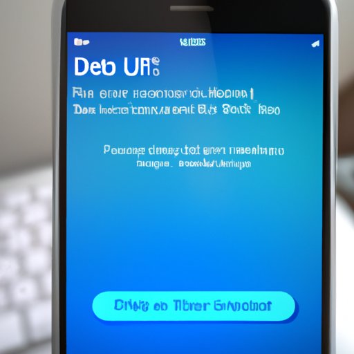 Rebooting Your iPhone in DFU Mode
