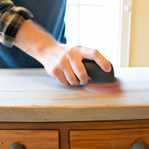 DIY: Sanding Cabinets the Right Way