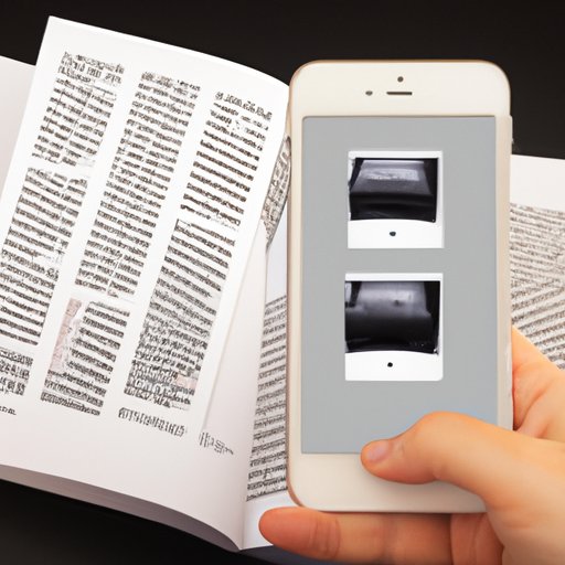 Demonstration of How to Use iPhone Camera to Scan Multiple Pages