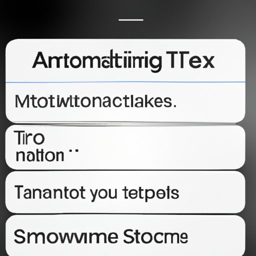 Setting Up Automated Texts on Your iPhone in a Few Simple Steps