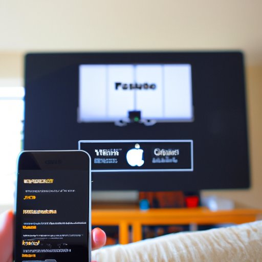 Using an Apple TV and AirPlay to Stream Content from an iPhone to a TV