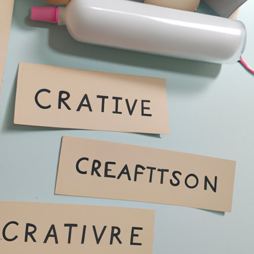 Craft Creative Descriptions for Each Item