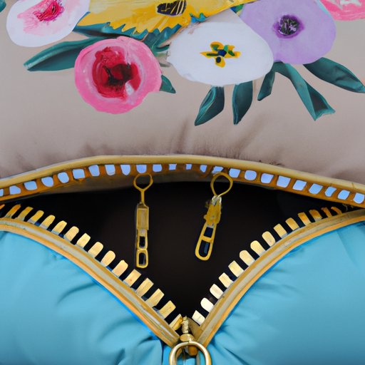Creative Ideas for Decorative Zipper Installations on Pillows