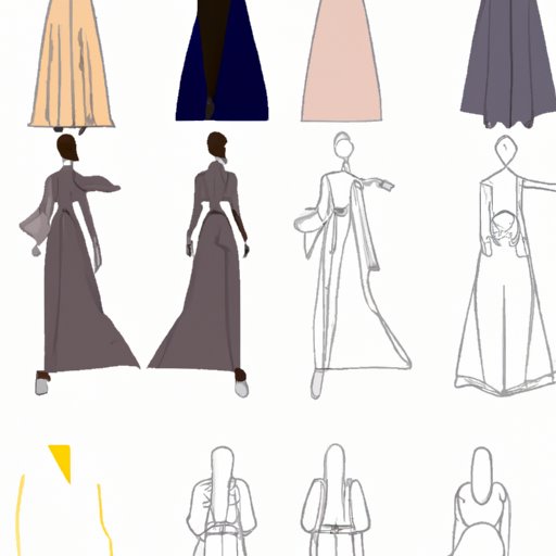 Examples of Artistically Shaded Clothing