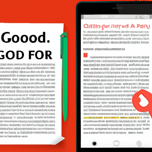 How to Use the GoodReader App to Annotate and Sign PDFs