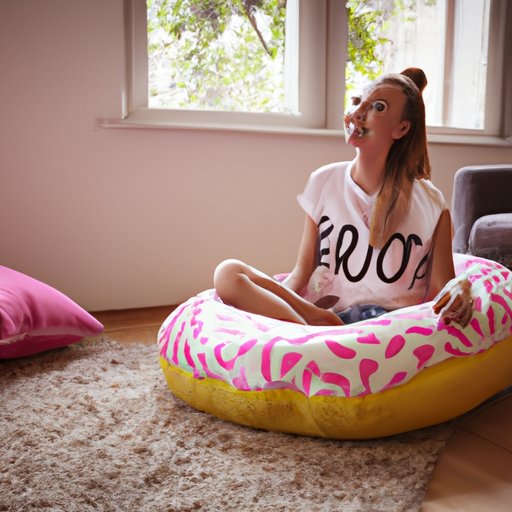 Taking Breaks From Sitting on a Donut Pillow