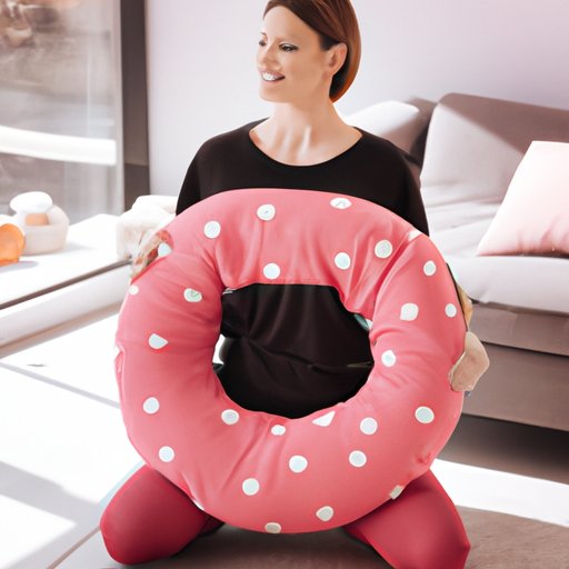 Adjusting Your Posture While Sitting on a Donut Pillow
