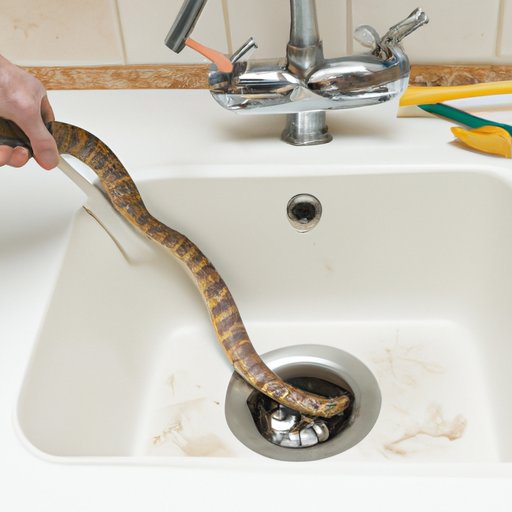 How to Use a Snake to Clear a Clogged Kitchen Sink