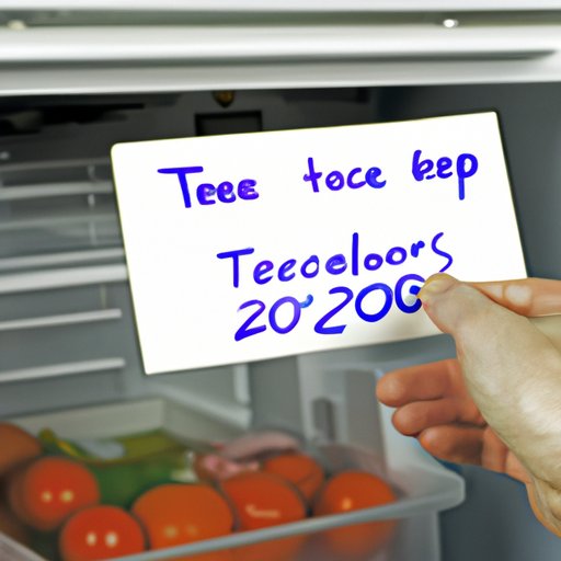 Ensure Your Freezer is Set to the Right Temperature