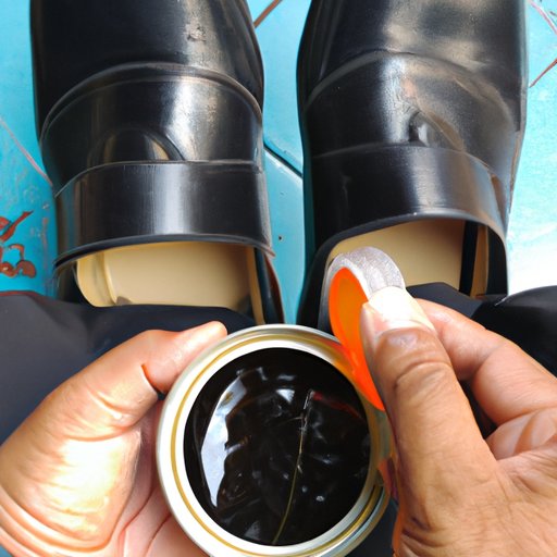 Use Petroleum Jelly or Shoe Polish