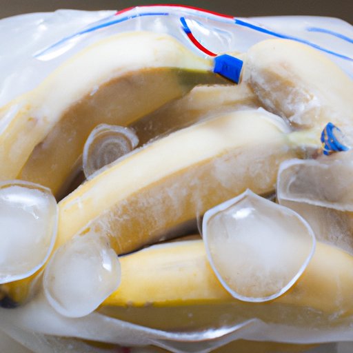 Store Frozen Bananas in Sealed Containers or Plastic Bags