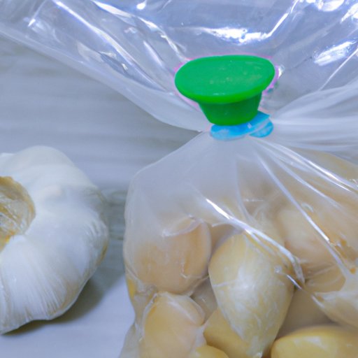 Place Garlic Cloves in a Resealable Plastic Bag and Place in the Freezer