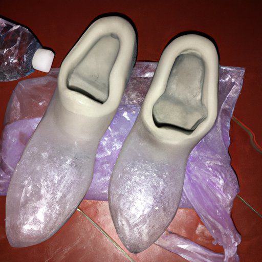 Place a Bag of Water Inside Each Shoe and Freeze Them Overnight