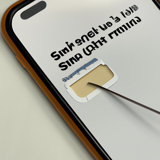What You Need to Know About Extracting Your SIM Card From an iPhone