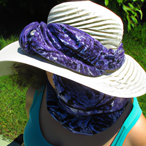 Protect Your Curls from the Sun with a Hat or Scarf
