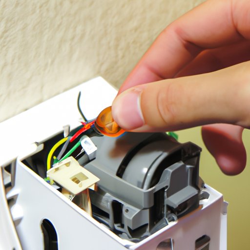 Disconnect the Wiring from the Fan and Switch