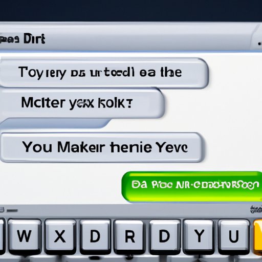 Setting Up Text Messages on Your Computer