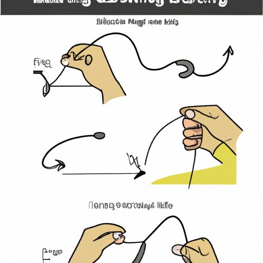 An Illustrated Guide to Tying a Hook on Fishing Line
