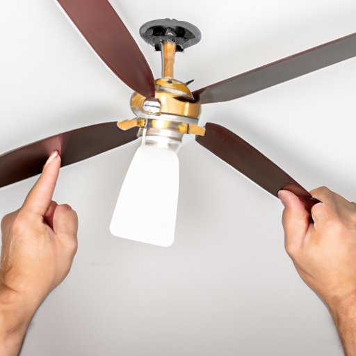 How to Secure a Wobbly Ceiling Fan with Simple Tools