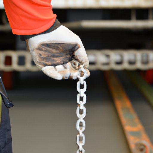 Show the Correct Way to Align the Chain Links