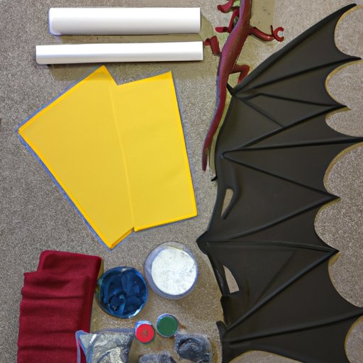 Gather Supplies for Making a DIY How to Train Your Dragon Costume