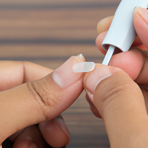 Use Super Glue or Medical Adhesive to Reattach the Nail