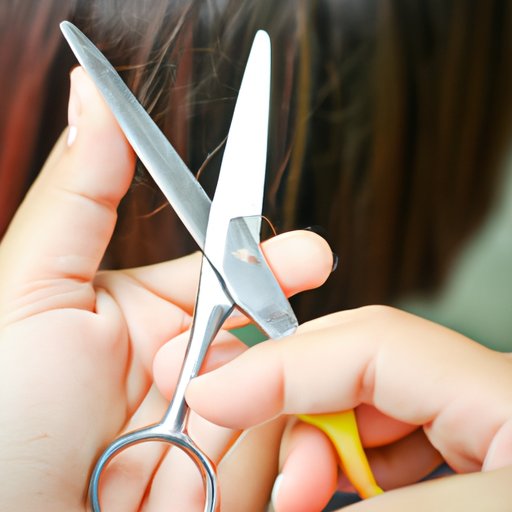Shape Your Hair with Scissors