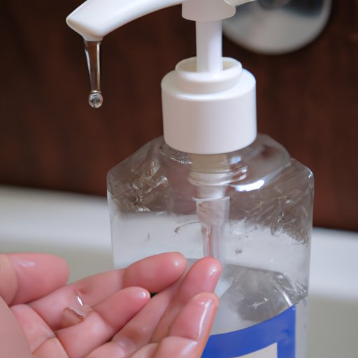 Fill the Soap Dispenser with Soap Solution