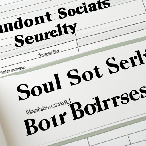 How to Invest in Stocks and Bonds with Your Social Security Number
