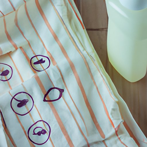 Dealing with Stains on Clothes with White Vinegar