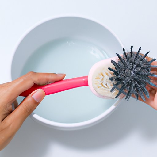 How to Sanitize Your Hair Brush with Household Items