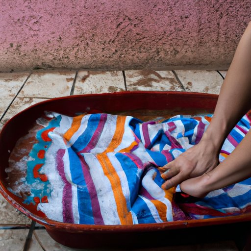 The Right Way to Wash a Mexican Blanket