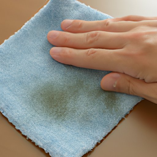 Spot Clean with a Damp Cloth