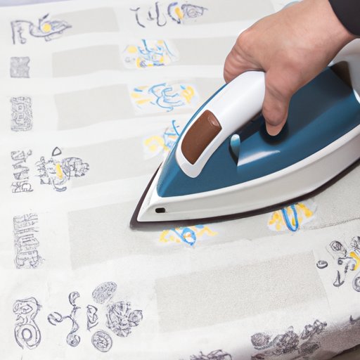 Ironing a Blanket After Washing