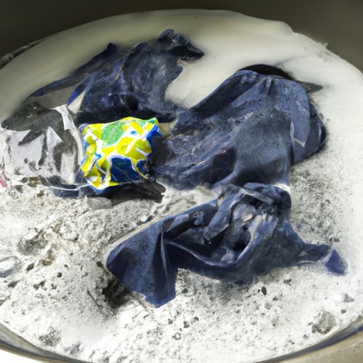 Soak the Clothing in Hot Water