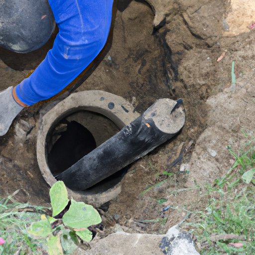 Dig an Access Hole to the Pipe Underground