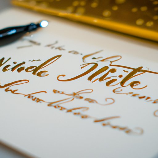 Writing a Wedding Invitation that Reflects Your Unique Style