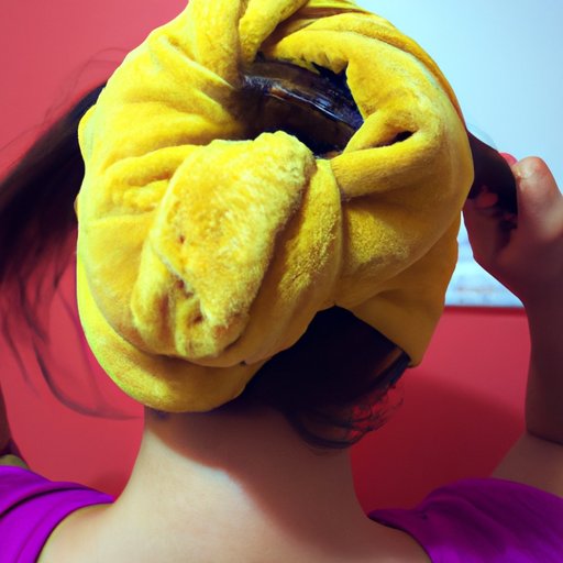 The Easiest Way to Wrap Your Hair with a Towel